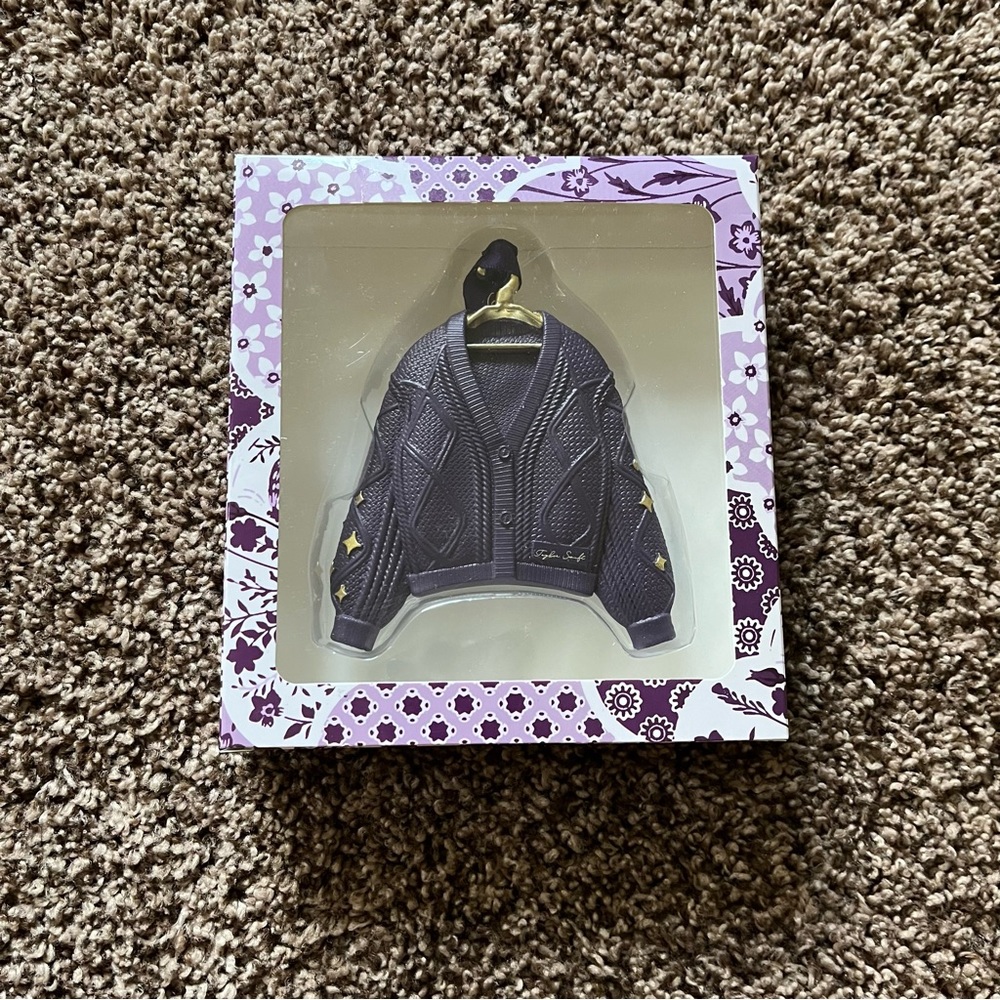 NEW Taylor Swift Speak Now Cardigan Ornament